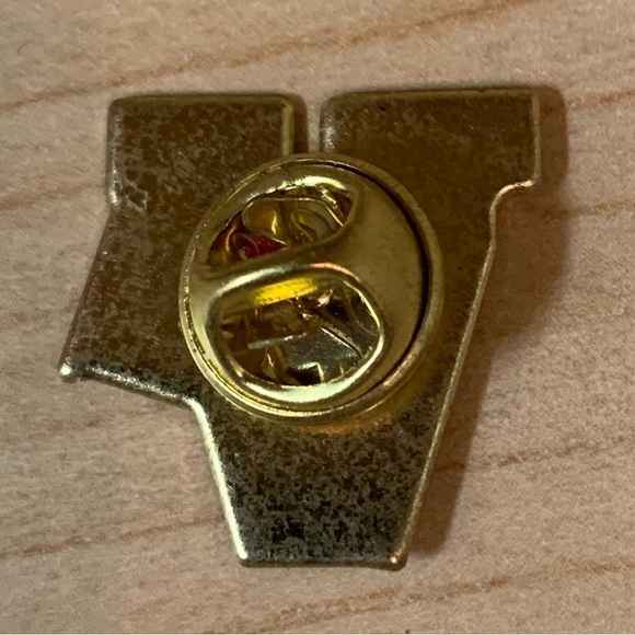 Flag Pin Brooch Letter “V” Initial -Red,White and Blue-Patriotic-4th of July - Picture 2 of 5